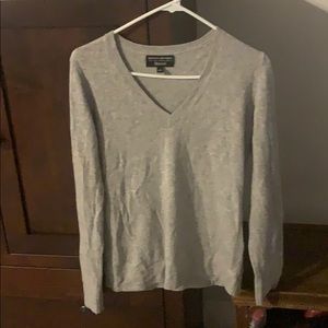 Light weight light grey Banana Republic sweater